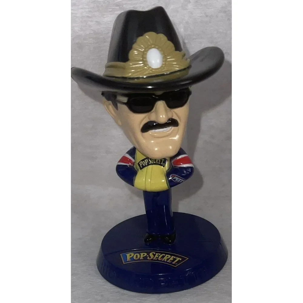 Collectable Richard Petty Pop Secret Cheerio Bobble Head Figure 2002‎ Vintage